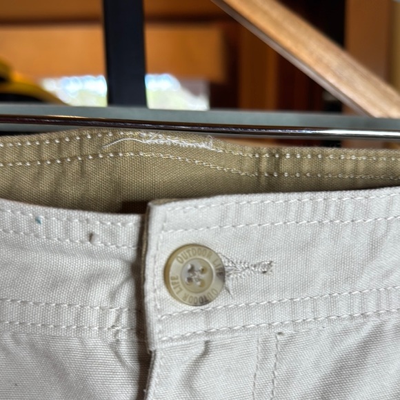 NWOT Outdoor Life Men's Casual Shorts in Cream Size 44 - Picture 5 of 8